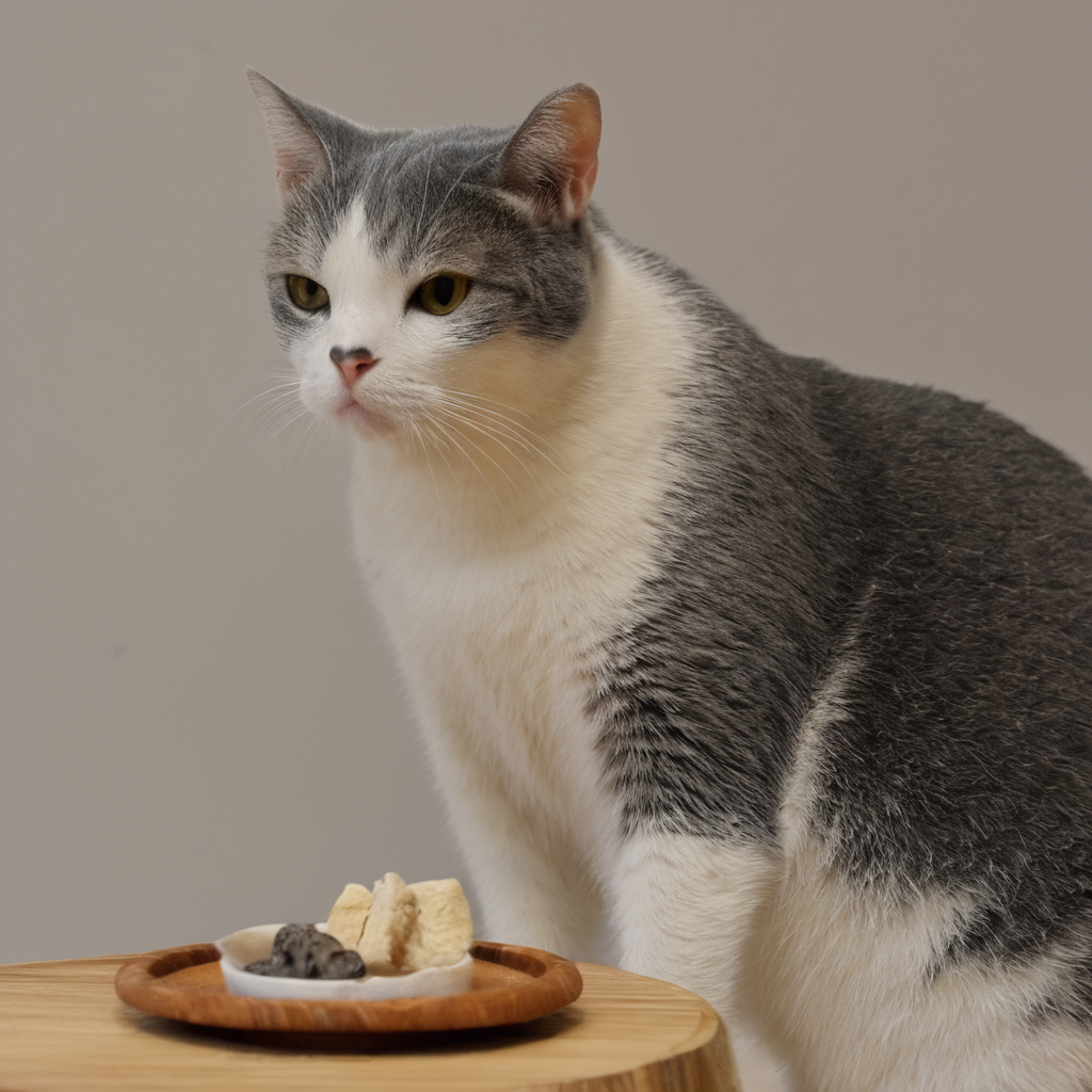 どこかの場所に小さな生きものがいる情景にゃ。ボクがカメラで撮ったきょうの1枚にゃ。