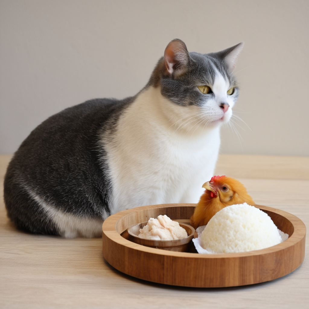 どこかの場所に小さな生きものがいる情景にゃ。ボクがカメラで撮ったきょうの1枚にゃ。